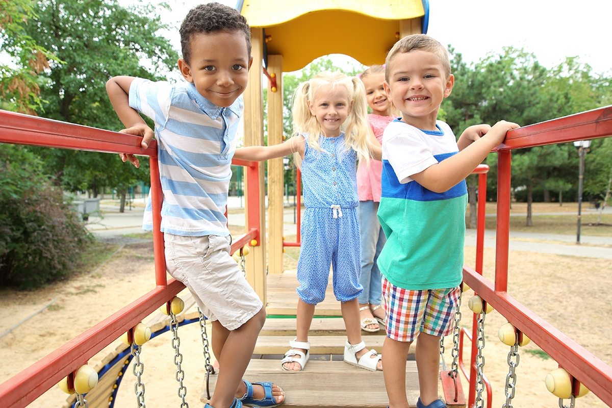 Daily Outdoor Playground Adventures Help Build Muscles & Healthy Habits