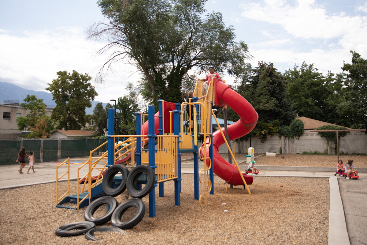 An Epic Outdoor Playground Builds Muscles & Healthy Habits